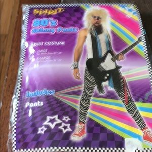 spirit of halloween 80’s skinny pants halloween